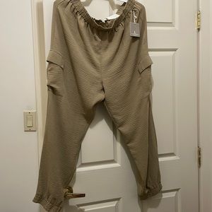 Jules & Leopoldo jogger pants (sz lg)